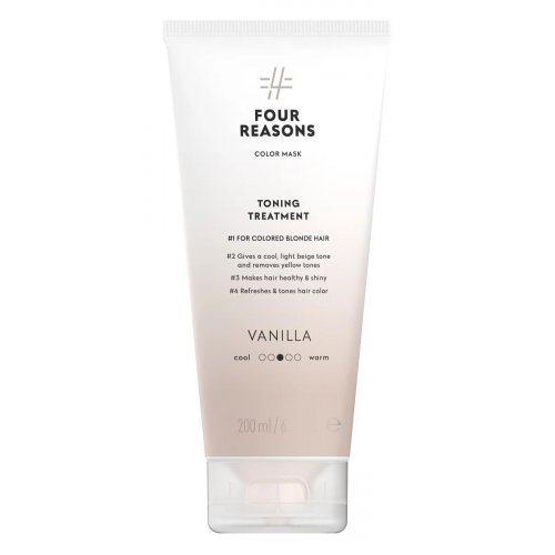 Four Reasons Color Mask Toning Treatment Tonizuojanti priemonė dažytiems plaukams