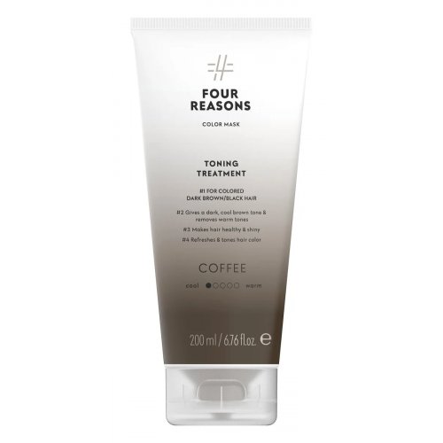 Four Reasons Color Mask Toning Treatment Tonizuojanti priemonė dažytiems plaukams
