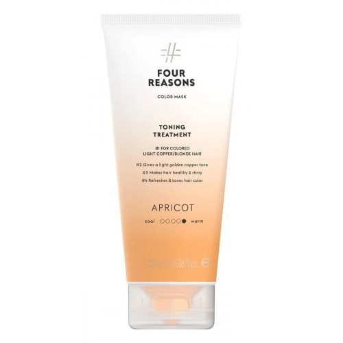 Four Reasons Color Mask Toning Treatment 200ml Apricot