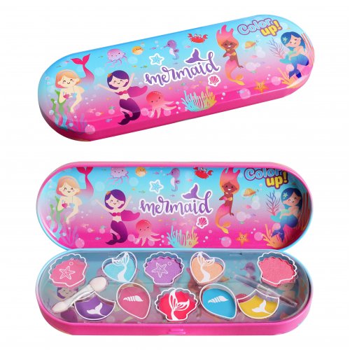 Color Up! Mermaid Makeup Mini Tin Set Vaikiškas kosmetikos rinkinys