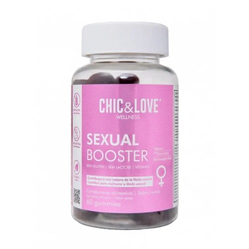 Chic & Love Sexual Booster Gummies For Women Funkciniai guminukai moterims