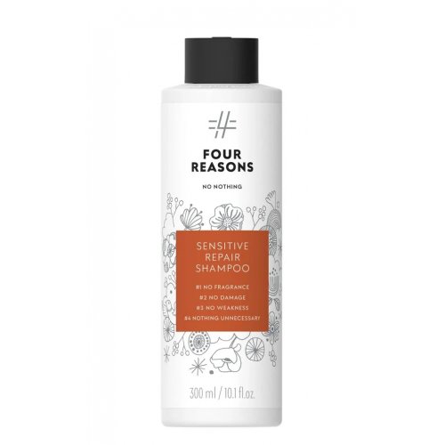 Photos - Hair Product Four Reasons Four Reasons No Nothing Sensitive Repair Shampoo 300ml KS334066
