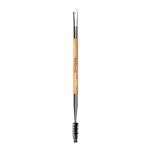 SONBODA 13 Dual Eyebrow Vegan Brush Dvipusis šepetėlis antakiams