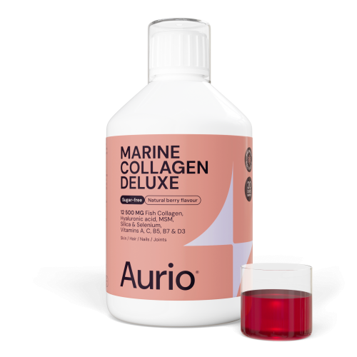 Aurio Marine Collagen Deluxe 12 500 mg Jūrinis Geriamas Kolagenas
