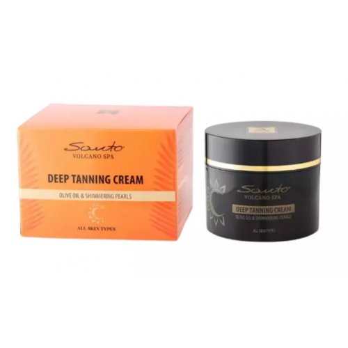 Santo Volcano Spa Deep Tanning Cream Įdegio kremas