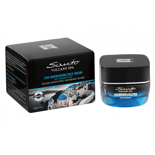 Santo Volcano Spa 24 h Nourishing Face Cream Maitinantis veido kremas