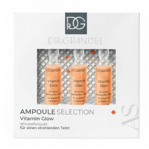 Dr. Grandel Ampoule Selection Vitamin Glow Concentrate Švytėjimo veidui suteikiančios ampulės