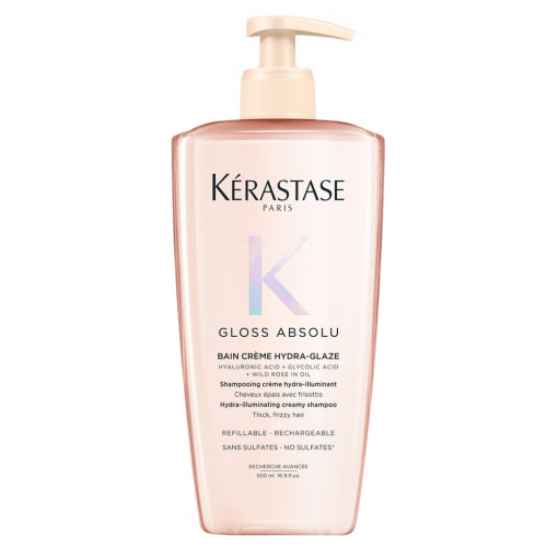 Kérastase Gloss Absolu Bain Creme Hydra-Glaze Shampoo Niisutav ja läike suurendav kreemšampoon