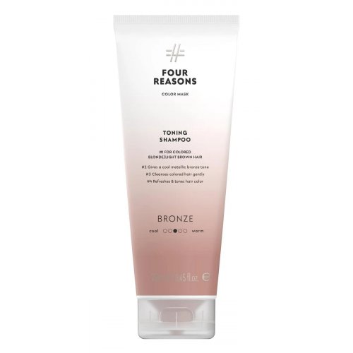 Four Reasons Four Reasons Color Mask Toning Shampoo 250ml Bronze