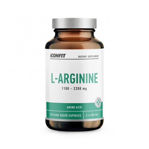Iconfit L-Arginine 1100 - 2200mg Amino Acid Maisto papildas