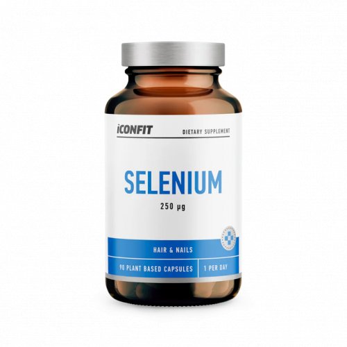 Iconfit Selenium 250 mg Hair & Nails Maisto papildas selenas