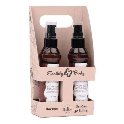 MKS eco Light Oil Fine Hair Styling Elixir Original Scent Aliejus ploniems plaukams