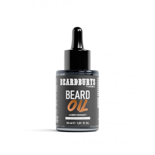 Beardburys Amber Midnight Beard Oil Barzdos ir ūsų serumo aliejus