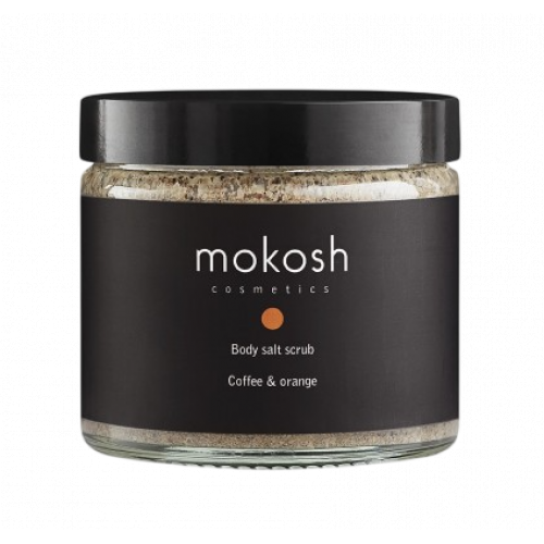 Mokosh Body Salt Scrub Coffee & Orange Kehakoorija