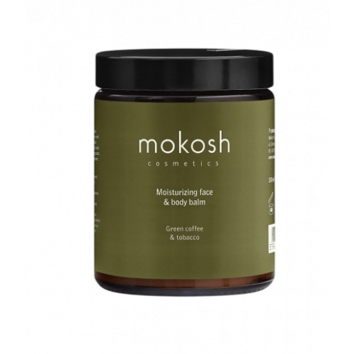 Mokosh Moisturizing Face & Body Balm Green Coffee & Tobacco Veido ir kūno losjonas