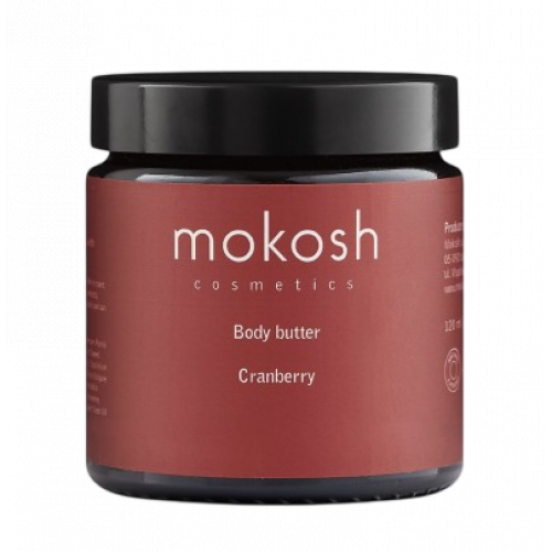 Mokosh Body Butter Cranberry Kūno sviestas