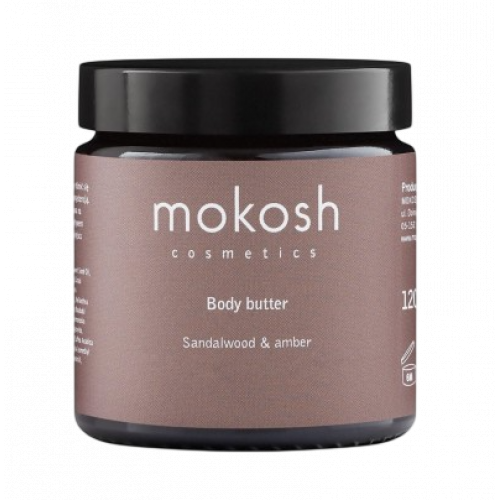 Mokosh Body Butter Sandalwood & Amber Kūno sviestas