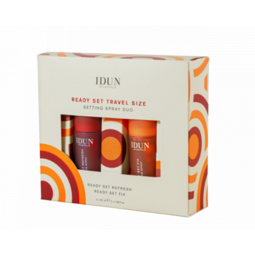 IDUN Minerals Minerals Face Mist Set Komplekt (READY SET REFRESH + READY SET FIX)