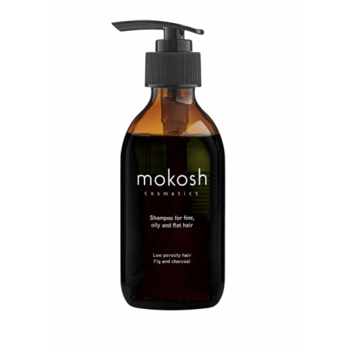 Mokosh Shampoo For Fine, Oily And Flat Hair Šampūnas riebiems plaukams
