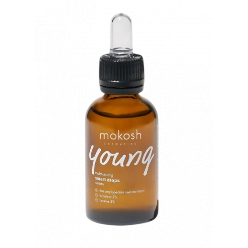 Mokosh Young Smart Drops Moisturizing Serum Drėkinamasis veido serumas
