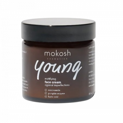 Mokosh Young Mattifying Anti-Imperfection Face Cream Veido kremas