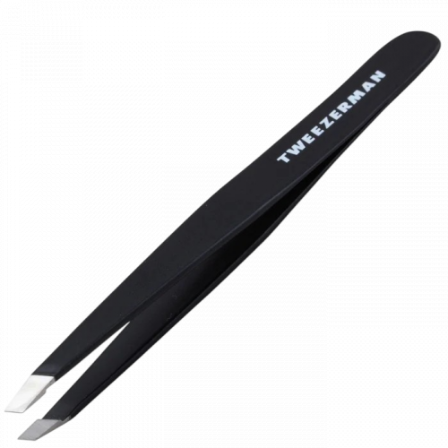 Photos - Nail Care Kit Tweezerman Black Classic Slant Tweezer 1 pc. KS422049