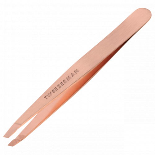 Tweezerman Rose Gold Classic Slant Tweezer Pintsett, roosakuldne
