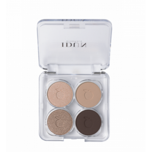 IDUN Minerals 4-color Eye Shadow Palette Neljavärviline mineraalne lauvärv