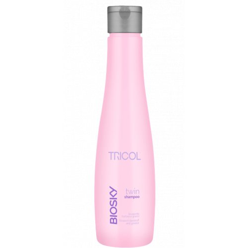 Biosky Twin Shampoo Šampūnas riebiai ir pleiskanotai galvos odai