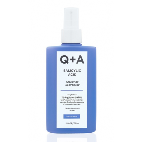 Q+A Salicylic Acid Clarifying Body Spray Kūno dulksna su salicilo rūgštimi