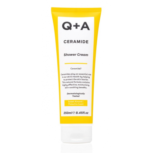 Q+A Ceramide Shower Cream Kūno prausiklis su keramidu