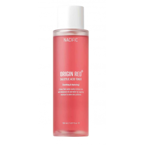 NACIFIC Origin Red Salicylic Acid Toner Veido tonikas su salicilo rūgštimi