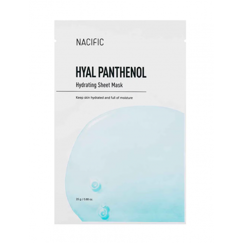 NACIFIC Hyal Panthenol Hydrating Drėkinamoji lakštinė veido kaukė