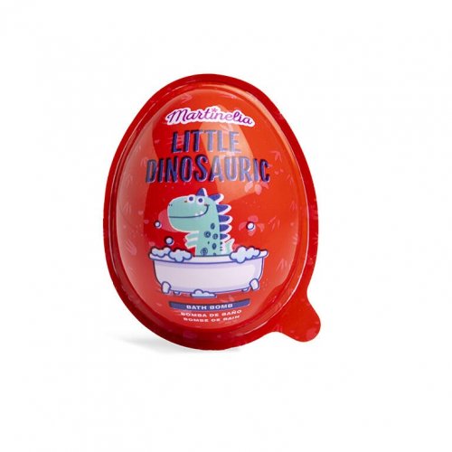 Martinelia Martinelia Little Dinosauric Bath Bomb Egg with Surprise 100g Red