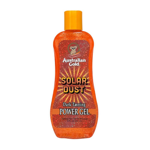 Australian Gold Solar Dust Dark Tanning Power Deginimosi gelis su blizgesiu