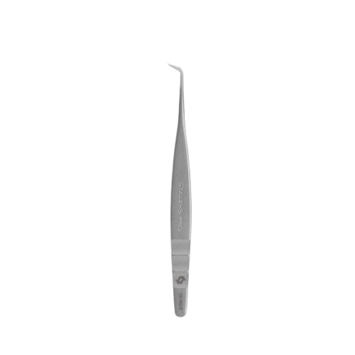 Staleks Expert 40 Eyelash Tweezers Profesionalus blakstienų pincetas