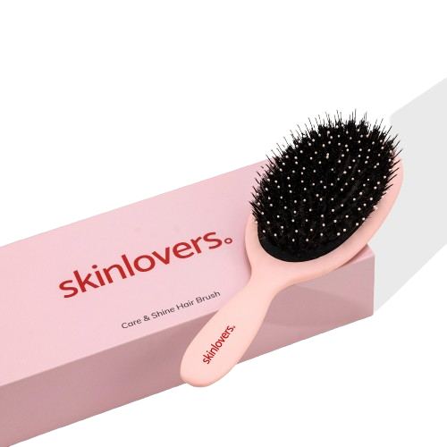 Skinlovers Care & Shine Hair Brush Plaukų šepetys su dvigubais šereliais