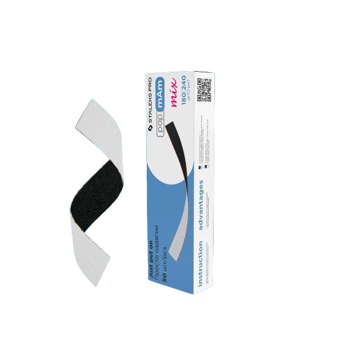 Staleks Expert 22 Disposable double-sided files papmAm Mix Vienreizlietojamie nomaināmas divpusējās vīles