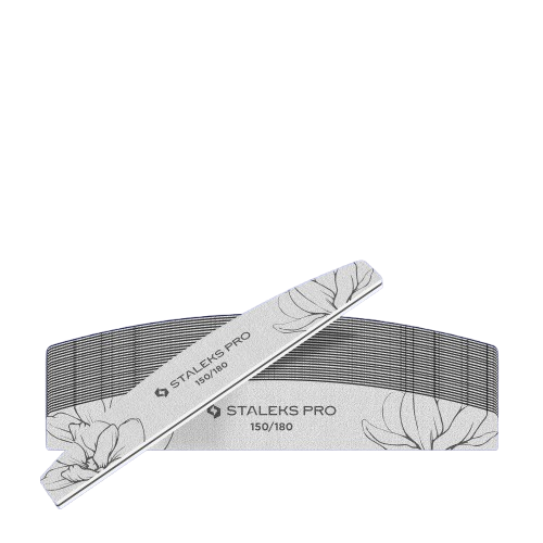 Staleks Expert 40 Crescent Mineral Nail File 25pcs 150/180 Grit