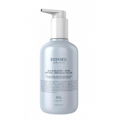 Myom Natural Haircare Black Blonde Mask Kaukė šviesintiems plaukams