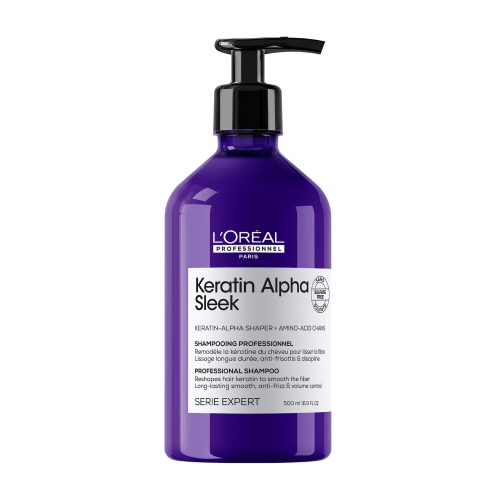 L'Oréal Professionnel Keratin Alpha Sleek Shampoo 500ml