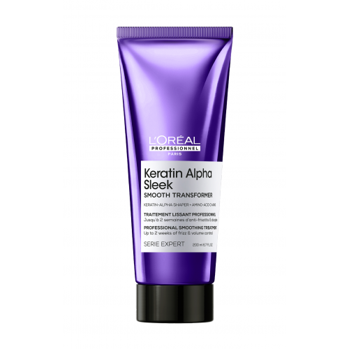 L'Oréal Professionnel Keratin Alpha Sleek Smoothing Treatment Matus taisnojošs līdzeklis