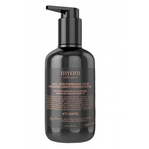 Myom Natural Haircare Myom Natural Haircare Anya Semipermanent Color Conditioner 150ml 77 Coffee
