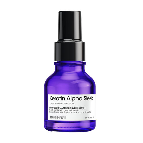 L'Oréal Professionnel Keratin Alpha Sleek Mirror Serum Glotninamasis serumas plaukams