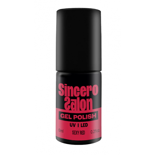 Sincero Salon UV/LED Gel Polish 6ml Sexy Red 727