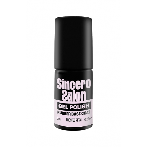 Sincero Salon Rubber Base Coat 6ml Frosted Petal
