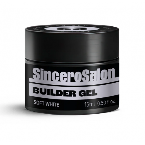 Sincero Salon Sincero Salon Easy Fluid Builder Gel 15ml Soft White