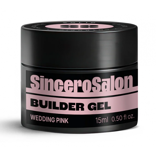 Sincero Salon Sincero Salon Solid Builder Gel 4in1 15ml Wedding Pink