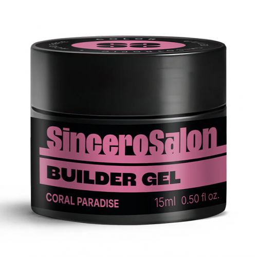 Sincero Salon Sincero Salon Color Builder Gel 5in1 15ml Coral Paradise