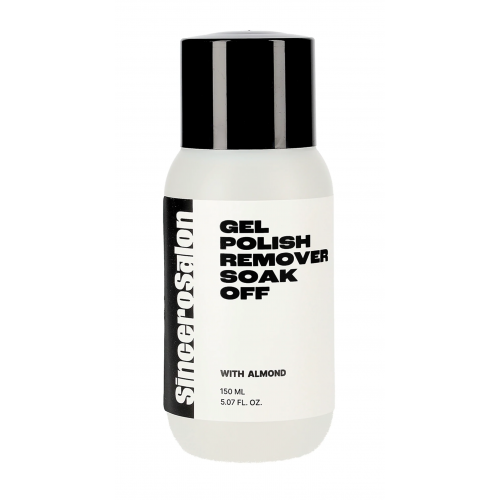 Sincero Salon Gel Polish Remover Soak Off Gelinio lako valiklis